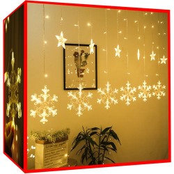 KURTYNA ŚWIETLNA 138LED...
