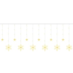 KURTYNA ŚWIETLNA 138LED CIEPŁY BIAŁY 31V KŚ11326 - EFEKTOWNE OŚWIETLENIE