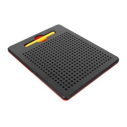 TABLICA + KULKI MAGNETYCZNE + RYSIK Z MAGNESEM - EDUKACYJNA