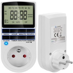 PROGRAMATOR CZASOWY WŁĄCZNIK/WYŁĄCZNIK - OSZCZĘDNOŚĆ ENERGII