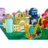 KLOCKI DREWNIANE MIASTO - ZESTAW EDUKACYJNY