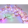 LAMPKI 200LED WŁOSY ANIOŁA MULTICOLOR 12V - DEKORACJA ŚWIĄTECZNA