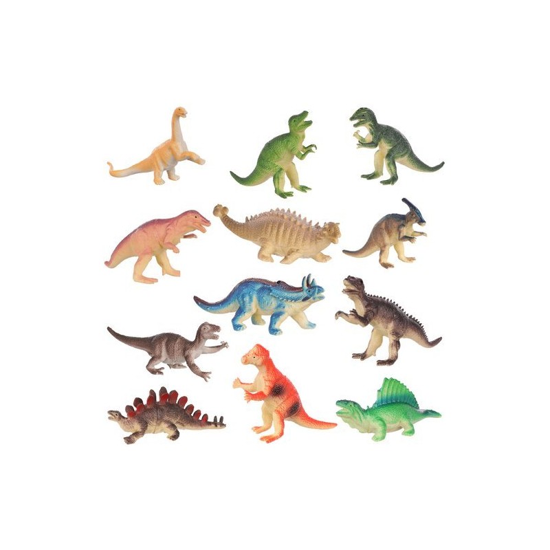DINOZAURY ZESTAW FIGUREK - ZABAWKA DLA DZIECI