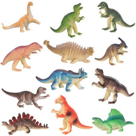 DINOZAURY ZESTAW FIGUREK - ZABAWKA DLA DZIECI