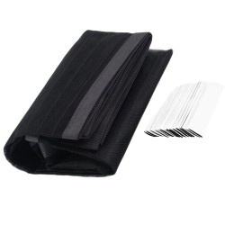 MOSKITIERA DO DRZWI UNIWERSALNA 80/90/100X210/220CM - PRAKTYCZNA
