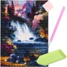 HAFT DIAMENTOWY MOZAIKA H16216 - PIĘKNA DEKORACJA ŚCIENNA DIY