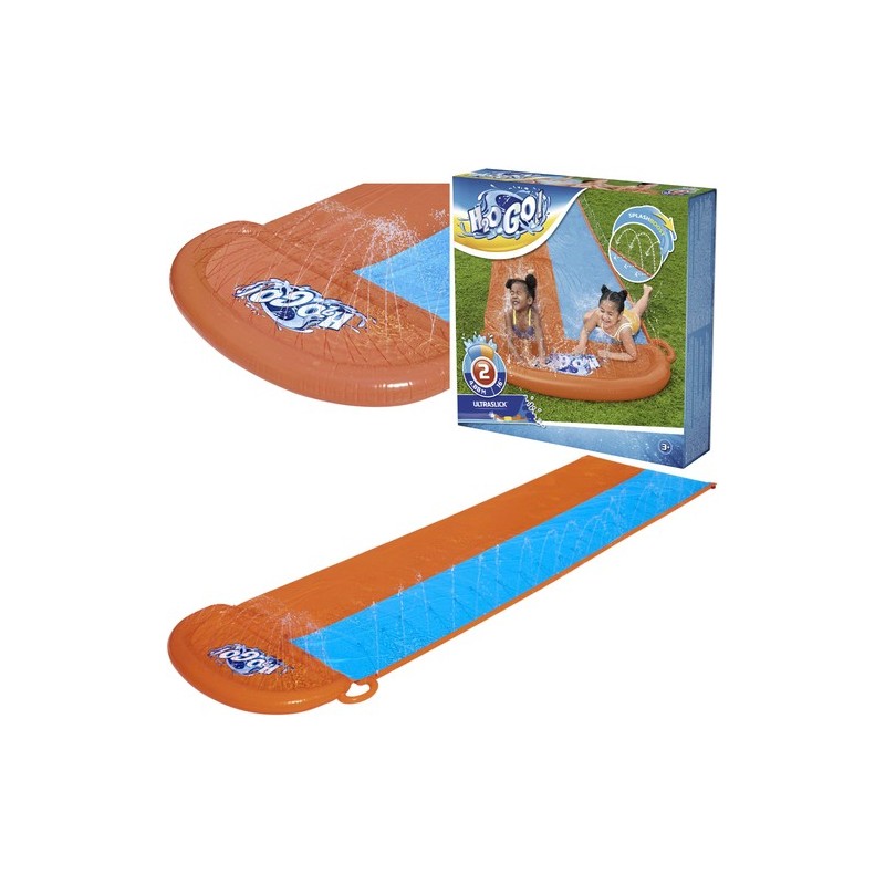 ŚLIZGAWKA PODWÓJNA H2GO BESTWAY 52328 - WODNA ZABAWA DLA DZIECI