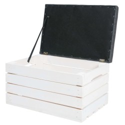 PUFA DREWNIANA SKRZYNIA - PRAKTYCZNA I ELEGANCKA