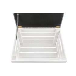PUFA DREWNIANA SKRZYNIA - PRAKTYCZNA I ELEGANCKA