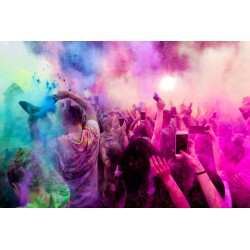 KOLOROWY PROSZEK HOLI ZESTAW 6X100G - FESTIWALOWE KOLORY
