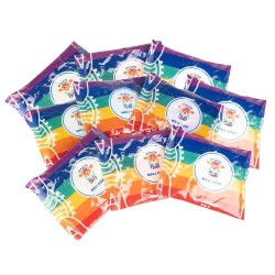 KOLOROWY PROSZEK HOLI ZESTAW 10X100G - WYJĄTKOWA ZABAWA