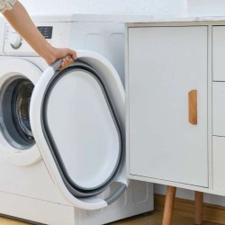 MISKA KOSZ SKŁADANY NA PRANIE - KOMPAKTOWA I PRAKTYCZNA