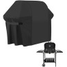 POKROWIEC NA GRILL OGRODOWY 147X61X122CM - TRWAŁA OCHRONA