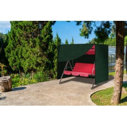 POKROWIEC NA HUŚTAWKĘ OGRODOWĄ 215X153X145CM PE - OCHRONA PRZED POGODĄ