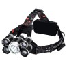 LATARKA CZOŁOWA 5X LED T6 CREE - MOCNE OŚWIETLENIE