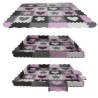 PUZZLE PIANKOWE 30X30CM 16EL. - BEZPIECZNE DLA DZIECI