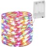LAMPKI 100 LED DRUCIK MULTICOLOR NA BATERIE - MAGICZNA DEKORACJA