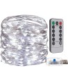 LAMPKI CHOINKOWE USB DRUCIKI 300LED ZIMNY BIAŁY - ŚWIĄTECZNY STYL