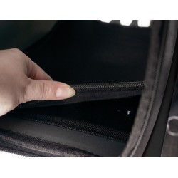 TRANSPORTER TORBA DLA PSA/KOTA CZARNA - KOMFORTOWY DLA ZWIERZĄT