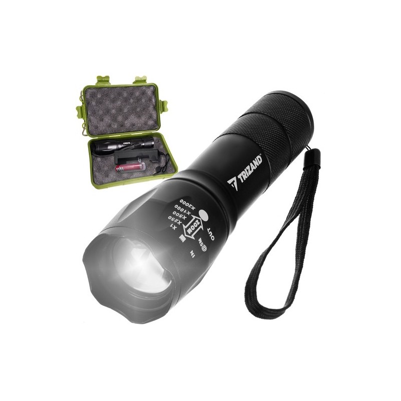 LATARKA T6 USB - MOCNA I WIELOFUNKCYJNA