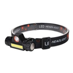 LATARKA CZOŁOWA LED USB - KOMPAKTOWA I MOCNA