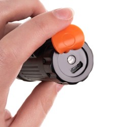 LATARKA CZOŁOWA LED USB - KOMPAKTOWA I MOCNA
