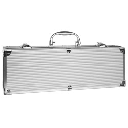PRZYBORY DO GRILLA ZESTAW 5 AKCESORIÓW + WALIZKA - KOMPLET DLA GRILLMASTERA
