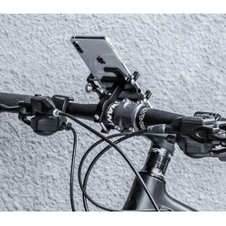 UCHWYT ROWEROWY NA TELEFON Z GUMKĄ - STABILNY I BEZPIECZNY
