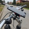 UCHWYT ROWEROWY NA TELEFON Z GUMKĄ - STABILNY I BEZPIECZNY