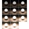 LAMPKI LED NA LUSTRO/DO TOALETKI 10SZT. - PERFEKCYJNE OŚWIETLENIE