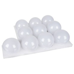 LAMPKI LED NA LUSTRO/DO TOALETKI 10SZT. - PERFEKCYJNE OŚWIETLENIE