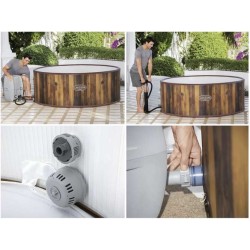 BASEN DMUCHANY LAY-Z SPA - RELAKS W DOMOWYM JACUZZI