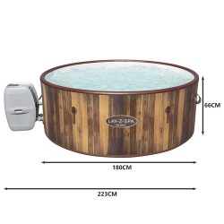 BASEN DMUCHANY LAY-Z SPA - RELAKS W DOMOWYM JACUZZI