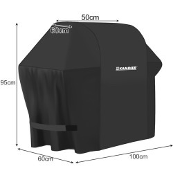 POKROWIEC NA GRILL 100X60X95CM - OCHRONA PRZED POGODĄ