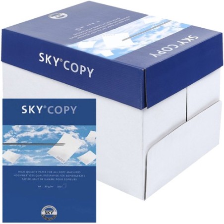 PAPIER KSERO A4 80G KARTON 5 RYZ - WYSOKA JAKOŚĆ DO BIURA