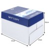 PAPIER KSERO A4 80G KARTON 5 RYZ - WYSOKA JAKOŚĆ DO BIURA