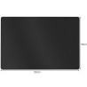 MATA OCHRONNA POD KRZESŁO 90X130CM RUHHY CZARNA - OCHRONA PODŁOGI