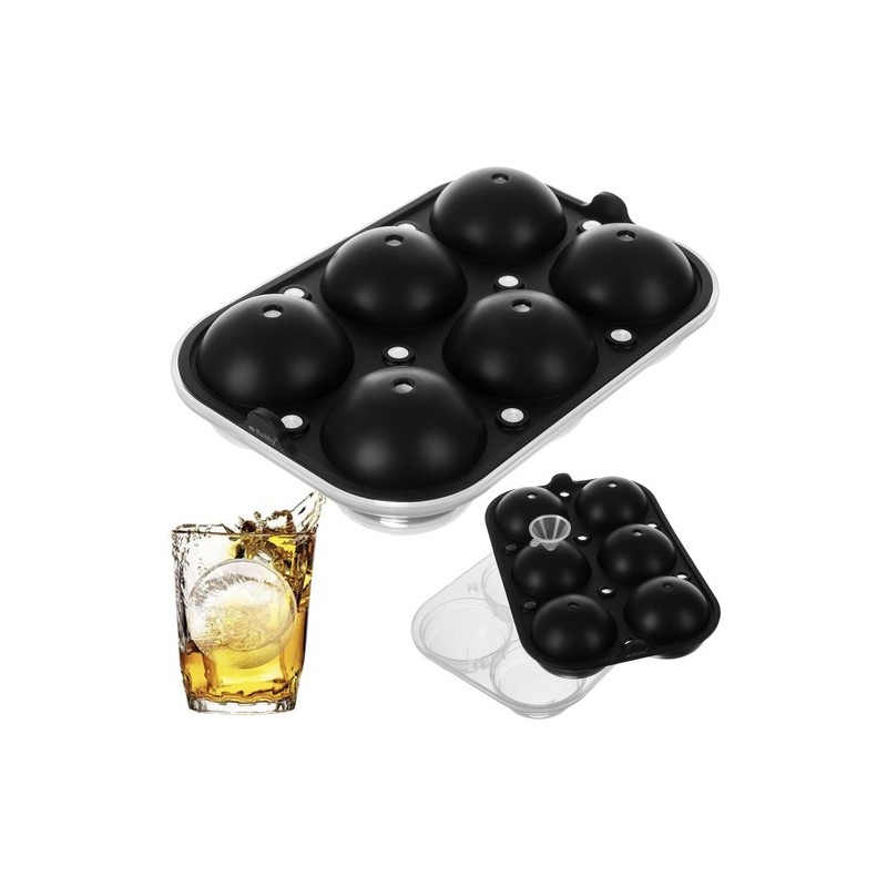 FORMA SILIKONOWA DO KULEK LODOWYCH - DOSKONAŁA DO DRINKÓW
