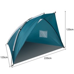 NAMIOT PLAŻOWY 220X120X120CM TRIZAND 20975 - KOMFORTOWY I FUNKCJONALNY