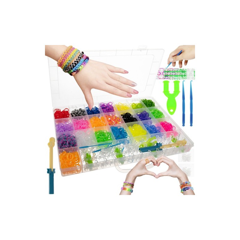 GUMKI DO ROBIENIA BRANSOLETEK DIY 18082 - KREATYWNA ZABAWA