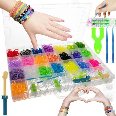 GUMKI DO ROBIENIA BRANSOLETEK DIY 18082 - KREATYWNA ZABAWA