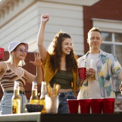 GRA BEER PONG 50 KUBECZKÓW - IDEALNA NA IMPREZY