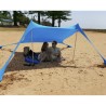 NAMIOT PLAŻOWY PARASOL/OSŁONA - OCHRONA PRZED SŁOŃCEM