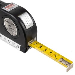 POZIOMICA LASEROWA Z MIARKĄ 250CM - PRECYZYJNE NARZĘDZIE POMIAROWE