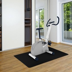 MATA OCHRONNA POD KRZESŁO 100X140CM RUHHY CZARNA - OCHRONA PODŁOGI PRZED ZUŻYCIEM