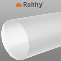 MATA OCHRONNA POD KRZESŁO 100X140CM RUHHY MLECZNA - PRAKTYCZNA OCHRONA PODŁOGI