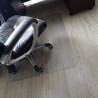MATA OCHRONNA POD KRZESŁO 100X140CM RUHHY MLECZNA - PRAKTYCZNA OCHRONA PODŁOGI
