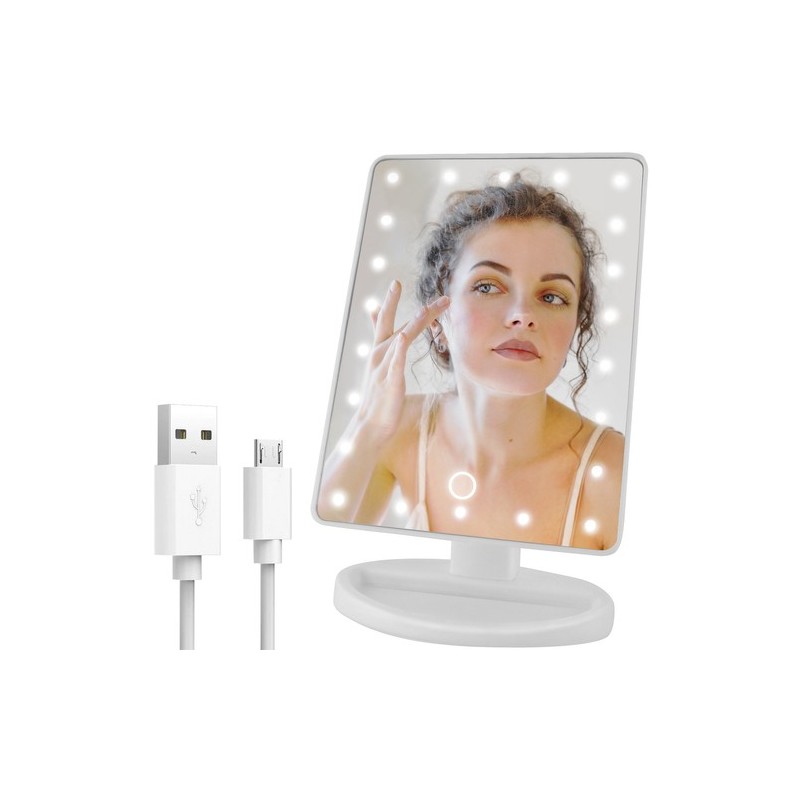 LUSTERKO LED - ELEGANCKIE OŚWIETLENIE DO MAKIJAŻU