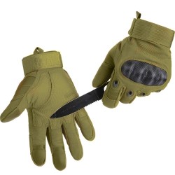 RĘKAWICZKI TAKTYCZNE XL KHAKI TRIZAND 21772 - SOLIDNE I STYLOWE
