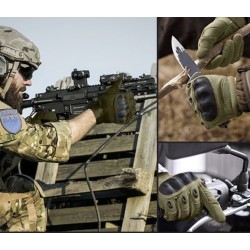 RĘKAWICZKI TAKTYCZNE L KHAKI TRIZAND 21771 - DOSKONAŁE NA WYPRAWY